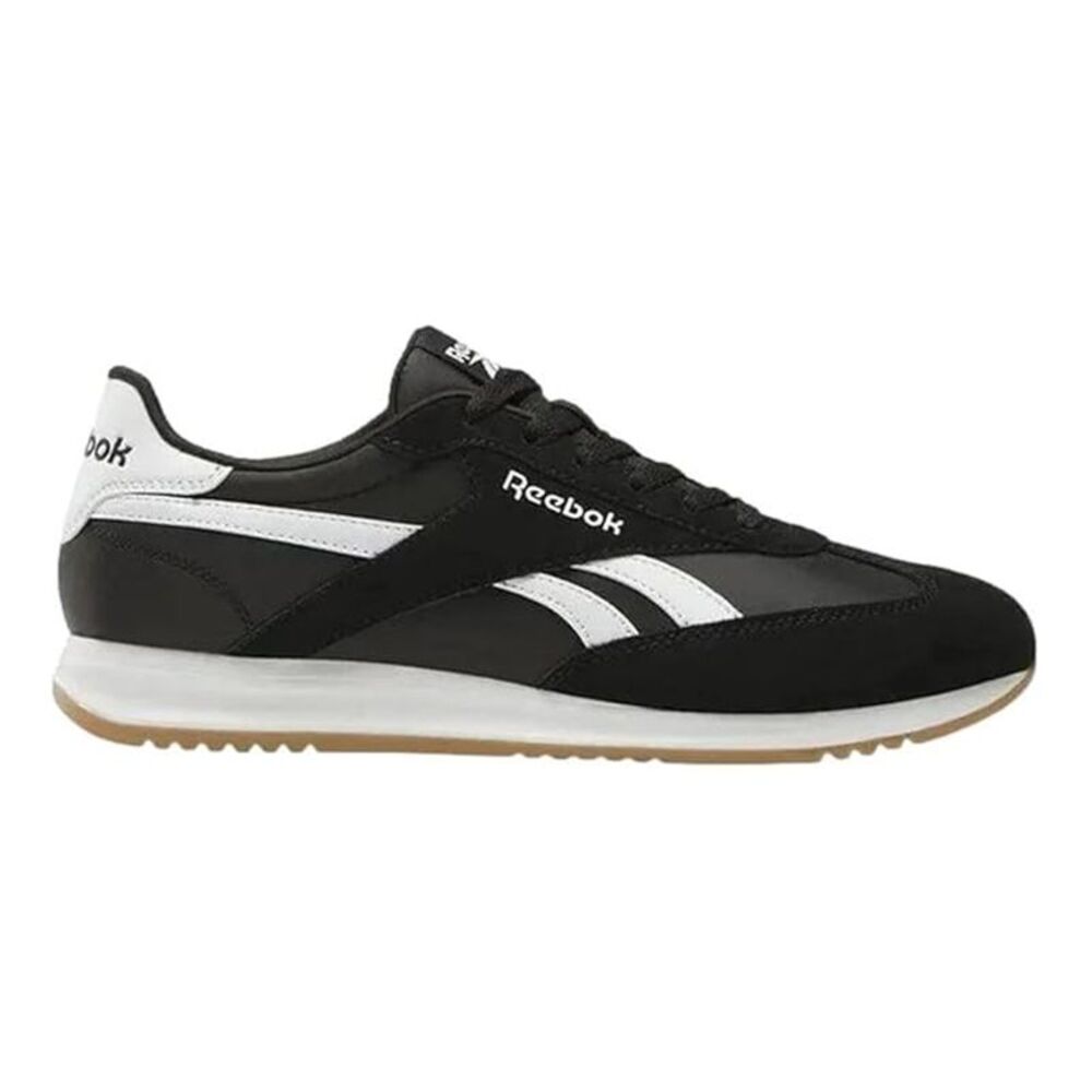 Reebok Mens World 70 Logo Suede Sneakers / Navy/White